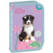 Ars Una: Cute Animals astuccio imbottito pieghevole con motivo cane Aussie 13x19x4 cm