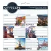 Ars Una: Etichette per quaderni Cityscape confezionate, 3x6 pezzi
