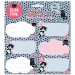 Ars Una: Etichette per quaderni confezionate "Think Pink" con gattini, set da 3x6 pezzi