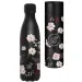 Ars Una: Flowery Black bottiglia termica in metallo a doppia parete in confezione regalo 500 ml