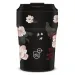 Ars Una Flowery Black thermos bicchiere 350ml