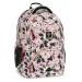 Ars Una: Flowery Pink zaino ergonomico scolastico con fiori, 33x45x24 cm