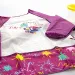 Ars Una: Grembiule da pittura a maniche lunghe impermeabile - Pink Splash