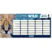 Ars Una: Máté Bence Icons of the Wild-Serval orario scolastico monofoglio, fronte-retro