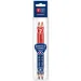 Ars Una: Matita triangolare bicolore Jumbo - rosso-blu - 2 pezzi