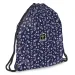 Ars Una: Navy Bloom sacca da ginnastica per adolescenti, sacca sportiva 37,5 x 46 cm