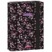 Ars Una: Pearl Blossom Black scatola per quaderni con elastico A/5