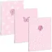 Ars Una: Quaderno a quadretti A/4 Soft Touch Pink Spring con spirale extra