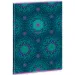 Ars Una: Quaderno a quadretti con anelli extra Bloom Grass A/4