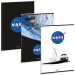 Ars Una: Quaderno a quadretti con anelli extra NASA-1 A/4