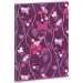 Ars Una: Quaderno a quadretti con graffette extra Bloom Papillon A/4