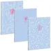 Ars Una: Quaderno a rete con punti extra con graffette Soft Touch Skyblue Spring A/4