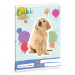 Ars Una: Quaderno a righe A/5 per la terza classe con simpatico Golden Retriever 12-32