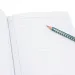 Ars Una: Quaderno a righe con fiori per la terza classe A/5