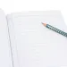 Ars Una: Quaderno a righe formato A/5 per la 3ª classe, tema squali “Lord of the Deep”