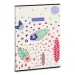Ars Una: Quaderno liscio con clip extra Cream Hibiscus A/4