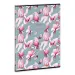 Ars Una: Rosy Magnolia quaderno A/4 extra con graffette, pagine bianche