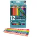 Ars Una: Set di 12 matite colorate triangolari Jumbo