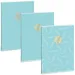 Ars Una: Soft Touch Turquoise Spring quaderno a quadretti con extra chiusura A/4