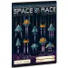 Ars Una: Space Racer quaderno a righe per la 1ª classe A/5 14-32