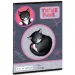 Ars Una: Think Pink quaderno a quadretti con gatti neri A/5 27-32