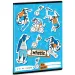 Ars Una: Wheelz quaderno a righe blu per la 3ª classe, 32 pagine, formato A/5