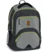 Ars Una: Zaino ergonomico da 27 litri in grigio scuro e chiaro per la scuola.