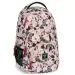 Ars Una: Zaino scolastico AU-2 Flowery Pink con fiori, 32x46x22cm