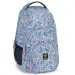 Ars Una: Zaino scolastico AU-2 Peald Blossom Blue floreale, 32x46x22cm