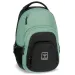 Ars Una: Zaino scolastico AU-2 verde menta-nero celtico, zaino 32x46x22cm