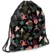 Ars Una: Zaino sportivo da teenager con fiori di Tahiti, sacca da ginnastica 37,5x46 cm