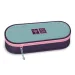 Ars Una: astuccio grande turchese-viola 23x5,5x9cm