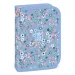 Ars Una: astuccio portapenne Pearl Blossom blu pieghevole e completo 12,8x19,3x3,6 cm immagine 1