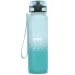 Ars Una: borraccia motivazionale a sfumatura, senza BPA, opaca - 1000 ml - Ice immagine 1