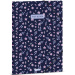 Ars Una: cartellina elastica "Navy Bloom" a fiori formato A4