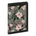 Ars Una: portafoglio verde a fiori 9x12,5x2 cm