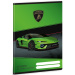Ars Una: quaderno A5 verde con stampa Lamborghini, 38 pagine