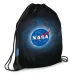 Ars Una: sacca a coulisse NASA, sacca sportiva 32x42 cm