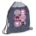 Ars Una: sacca da ginnastica Think Pink, borsa sportiva 32x42 cm