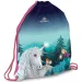 Ars Una: sacca sportiva Stardust con stampa unicorno, 32x42 cm