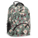 Ars Una: zaino scolastico ergonomico Flowery Green 27 L