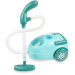 Aspirapolvere turchese con effetti sonori e luminosi