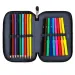 Astuccio a due piani St.Right Blue Gamer riempito