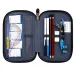 Astuccio a due piani St.Right Blue Gamer riempito