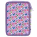 Astuccio a più piani di Minnie Mouse riempito, colore lilla.