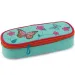 Astuccio arrotondato con motivo a farfalla 23x5x9cm
