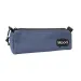 Astuccio cilindrico Mood Chrome blu scuro 21x7x7cm