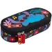 Astuccio ovale Disney Stitch Aloha di colore nero PC01 23x9,5x6 cm immagine 1