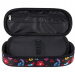 Astuccio ovale Disney Stitch Aloha di colore nero PC01 23x9,5x6 cm