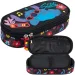 Astuccio ovale Disney Stitch Aloha di colore nero PC01 23x9,5x6 cm immagine 3
